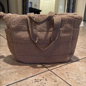 Cozy Tan Tote Bag